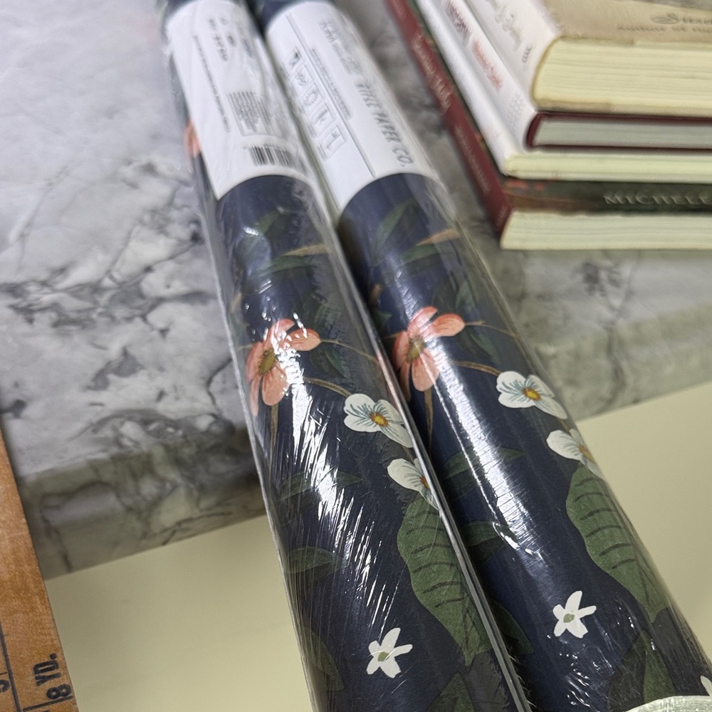 Rifle Paper Co. Citrus Grove Peel ad Sticker in Navy- 2 Rolls. - Picture 6 of 6